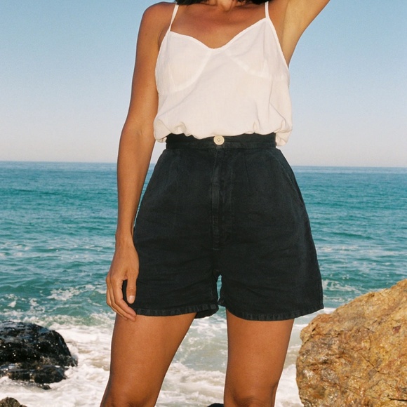 ISO RUDY JUDE size 1 LINEN/FLAX SHORTS - Picture 1 of 2